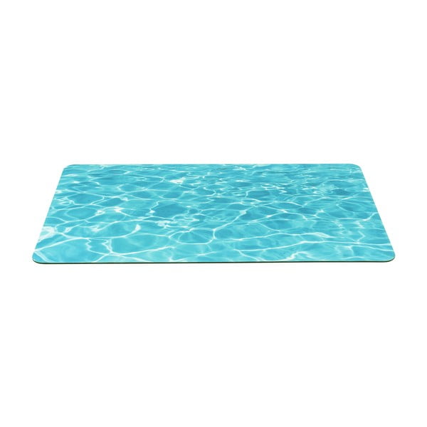 Niebieski dywanik łazienkowy 50x80 cm Blue Sea – Wenko