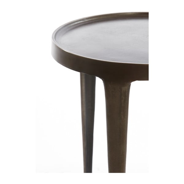 Metalowy okrągły stolik ø 43 cm Tobias – Light & Living-image-4