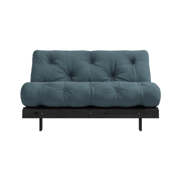 Morska rozkładana sofa 140 cm Roots Black Night – Karup Design-image-3