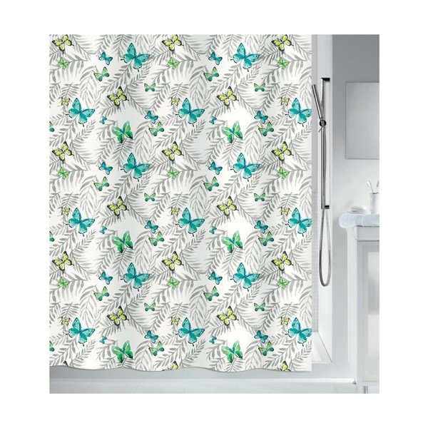 Zasłona prysznicowa 180x200 cm Papillons – Spirella