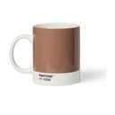 Jasnobrązowy porcelanowy kubek 375 ml Mocha Mousse 17-1230 – Pantone