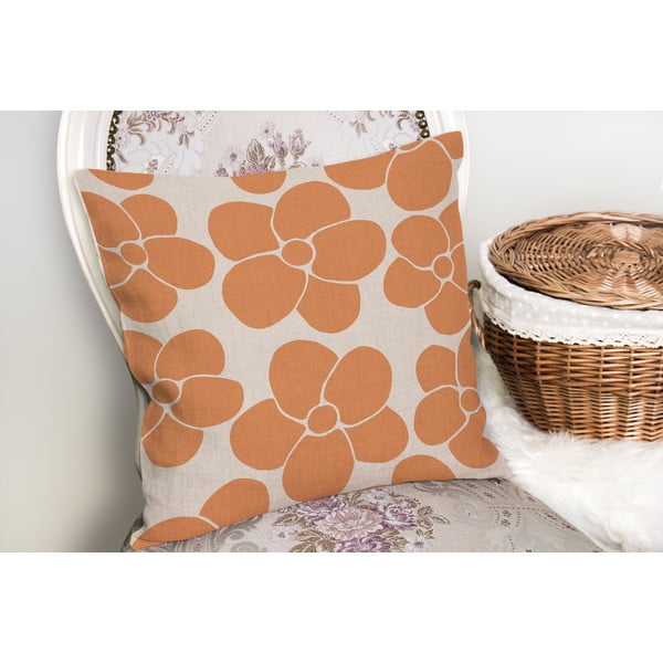 Poszewka na poduszkę 43x43 cm Orange Meadow – Mila Home-image-1