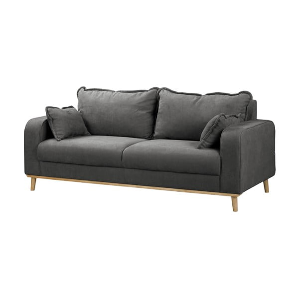 Ciemnoszara sofa 193 cm Beata – Ropez-image-2