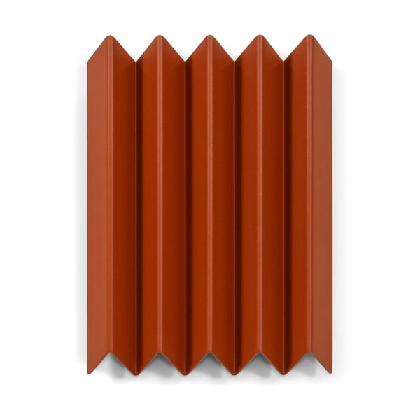 Metalowy wieszak ścienny w kolorze terakoty 21 cm Sensu – Spinder Design