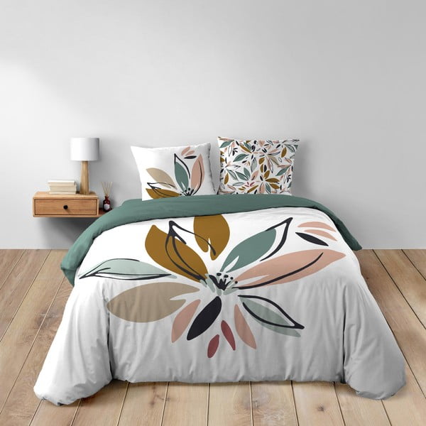 Biała bawełniana pościel dwuosobowa 240x220 cm Octavia – douceur d'intérieur