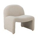 Kremowy fotel z materiału bouclé Neel – Bloomingville