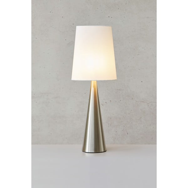 Lampa stołowa w kolorze srebra i bieli (wysokość 64 cm) Conus – Markslöjd-image-1
