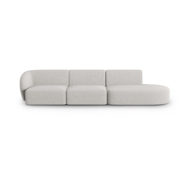 Jasnoszara sofa 302 cm Shane – Micadoni Home