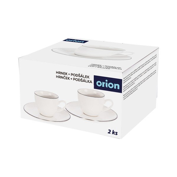 Biała porcelanowa filiżanka na espresso 100 ml Decora – Orion-image-3