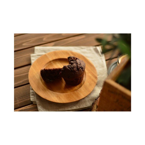 Bambusowy talerz Bambum Gastro, ø 20 cm-image-1