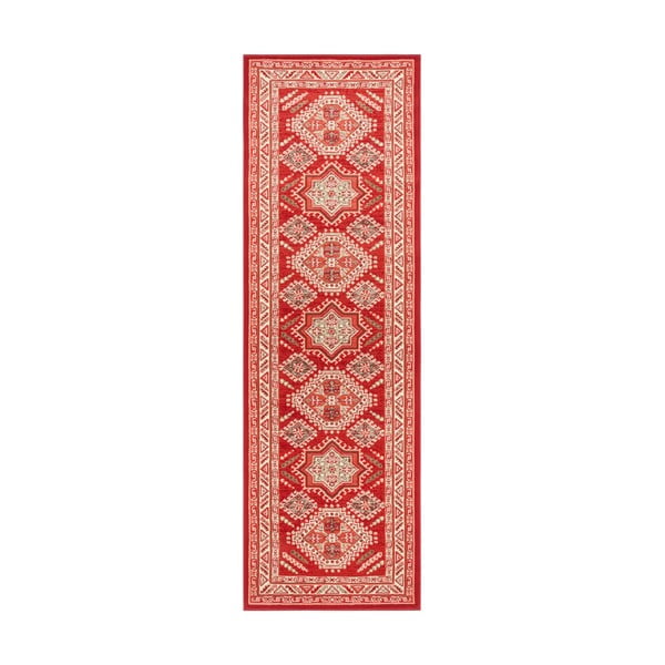Czerwony chodnik Nouristan Saricha Belutsch, 80x250 cm