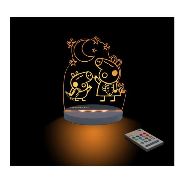 Dziecięca lampka nocna LED Aloka Peppa Pig George