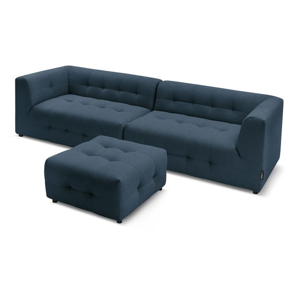 Ciemnoniebieska sofa 324 cm Kleber – Bobochic Paris-image-4