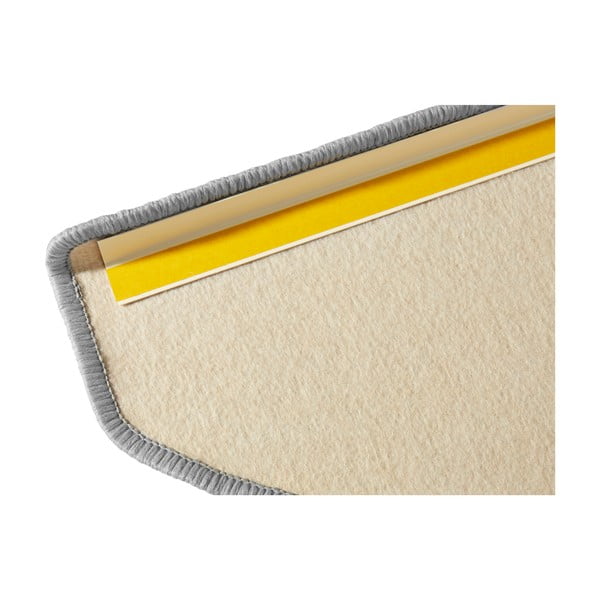 Szare samoprzylepne dywaniki na schody zestaw 15 szt. 23x65 cm Fancy – Hanse Home-image-3