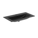 Ceramiczna umywalka w kolorze matowej czerni 84x46 cm Silk Black – Ideal Standard