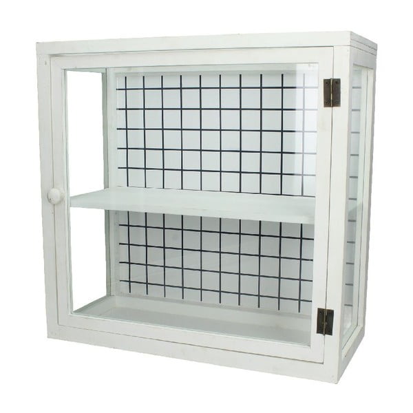 Przeszklona szafka Cabinet, 45x20x44,5 cm