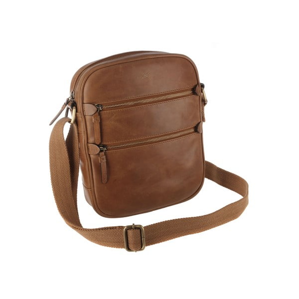 Torba skórzana unisex Grange Vintage Butterscotch-image-2