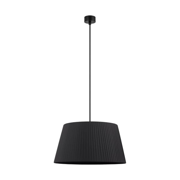 Czarna lampa wisząca Sotto Luce Kami, ⌀ 45 cm