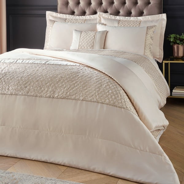 Poduszka dekoracyjna z mikrosatyny 30x40 cm Deco Sequin – Catherine Lansfield-image-2