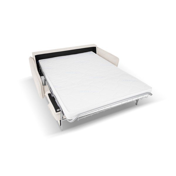 Beżowa rozkładana sofa 166 cm Dalida – Micadoni Home-image-3