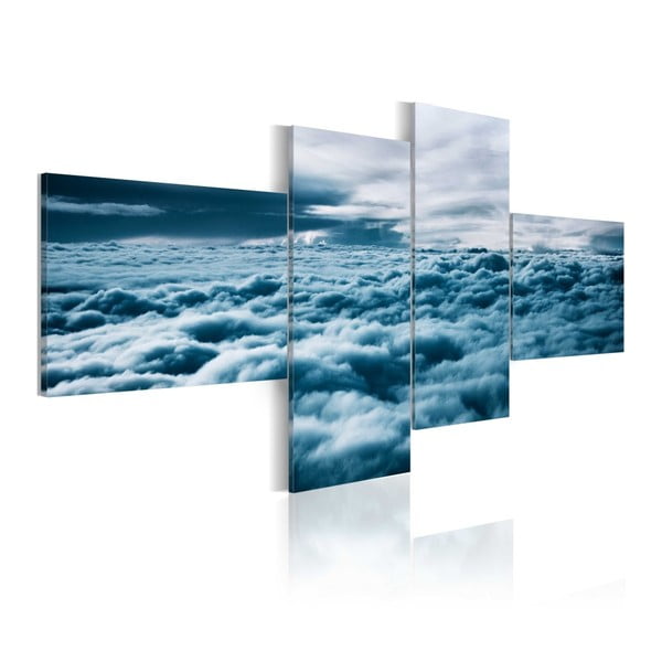Wieloczęściowy obraz na płótnie Bimago Head in Clouds, 100x200 cm