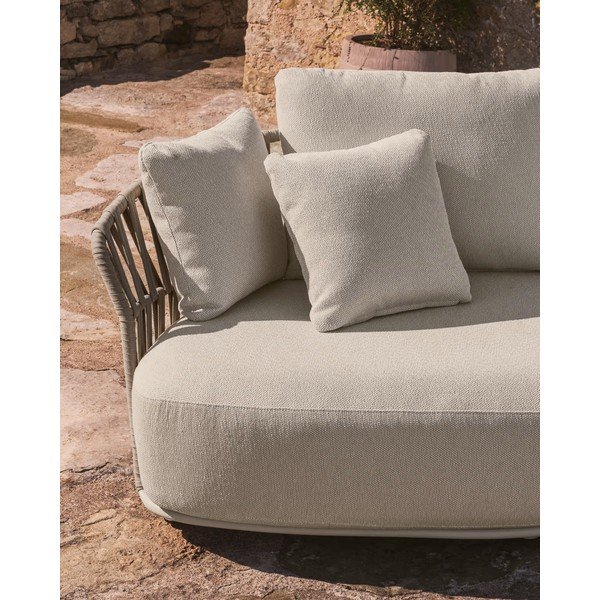 Beżowa/szarobrązowa modułowa sofa ogrodowa 170 cm Osani – Kave Home-image-2
