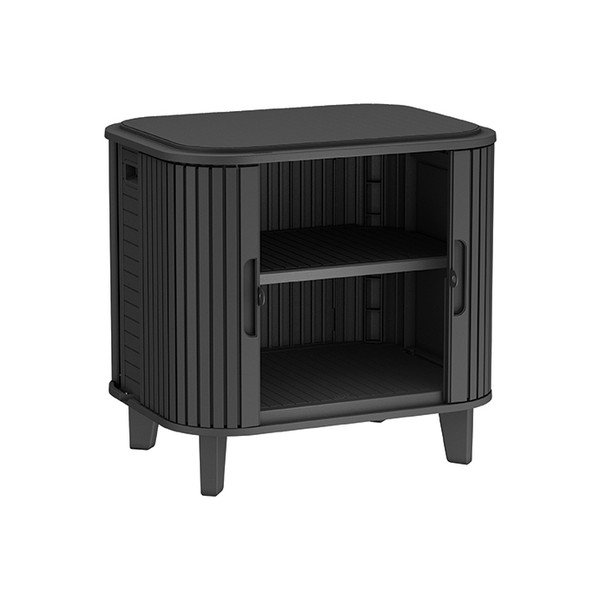 Szara plastikowa skrzynia ogrodowa Velo – Keter-image-3