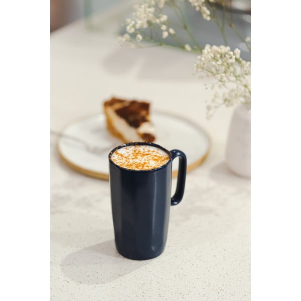 Niebieskie kamionkowe kubki zestaw 2 szt. 330 ml Fuori – Vialli Design-image-1