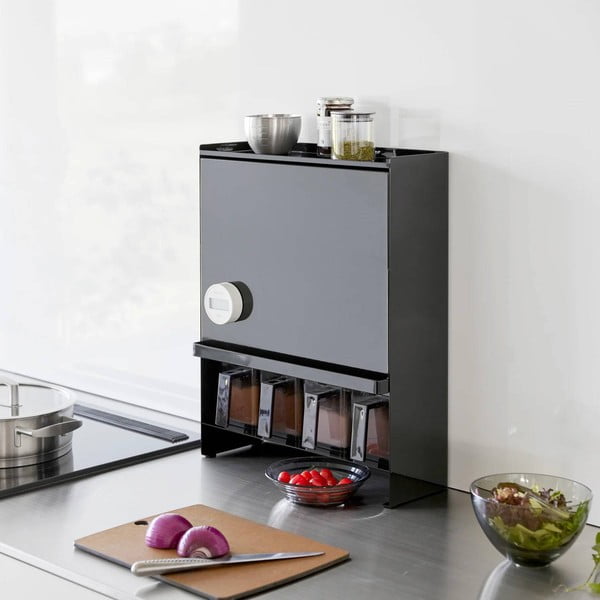 Metalowy organizer na przyprawy Tower – YAMAZAKI-image-3