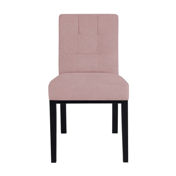 Różowe krzesło Micadoni Home Fabio