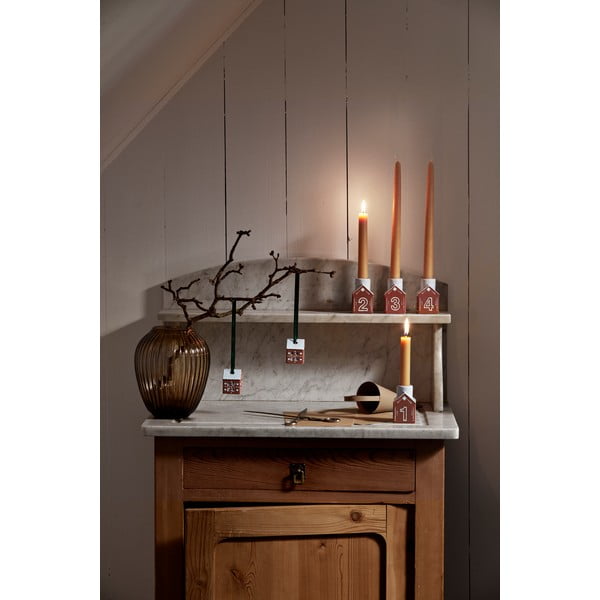 Ceramiczny adwentowy świecznik Gingerbread – Kähler Design-image-3