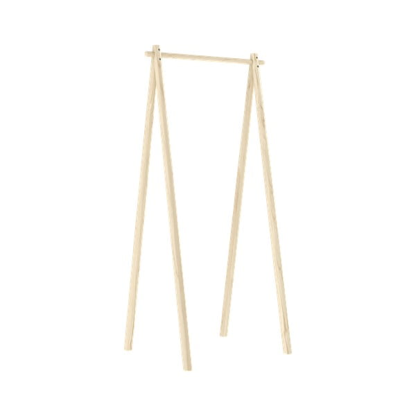 Naturalny stojak na ubrania z drewna sosnowego Hongi – Karup Design-image-3