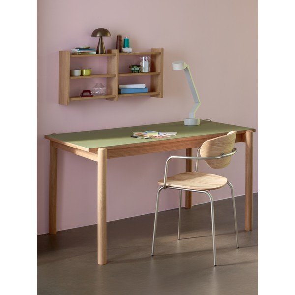 Wielopoziomowa półka w dekorze dębu w naturalnym kolorze 85 cm Kant – Hübsch-image-2
