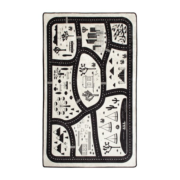 Dywan dla dzieci Black City, 100x160 cm