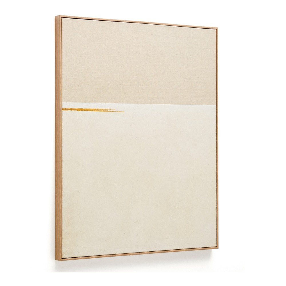 Ręcznie malowany obraz z ramą w zestawie/na płótnie 80x100 cm Salin – Kave Home