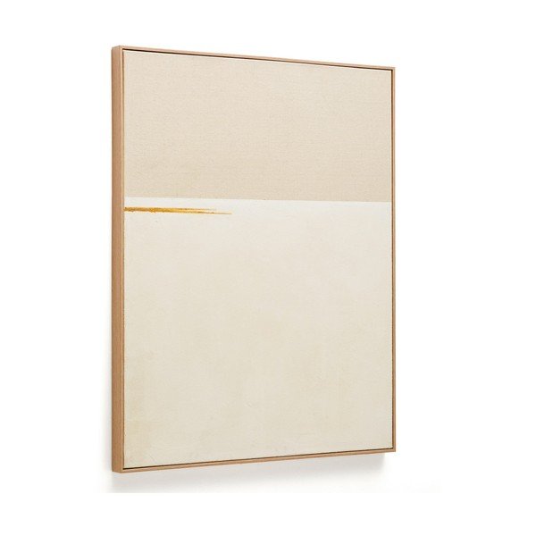 Ręcznie malowany obraz z ramą w zestawie/na płótnie 80x100 cm Salin – Kave Home