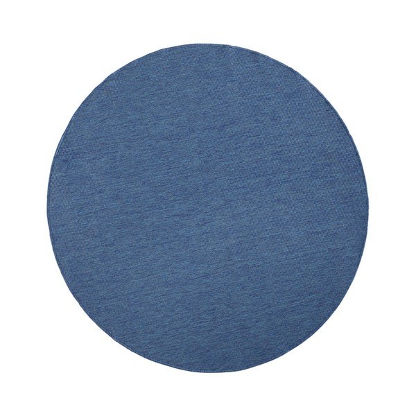 Niebieski dywan dwustronny NORTHRUGS Miami, Ø 200 cm-image-3