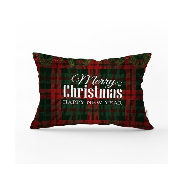 Świąteczna poszewka na poduszkę Minimalist Cushion Covers Tartan, 35x55 cm