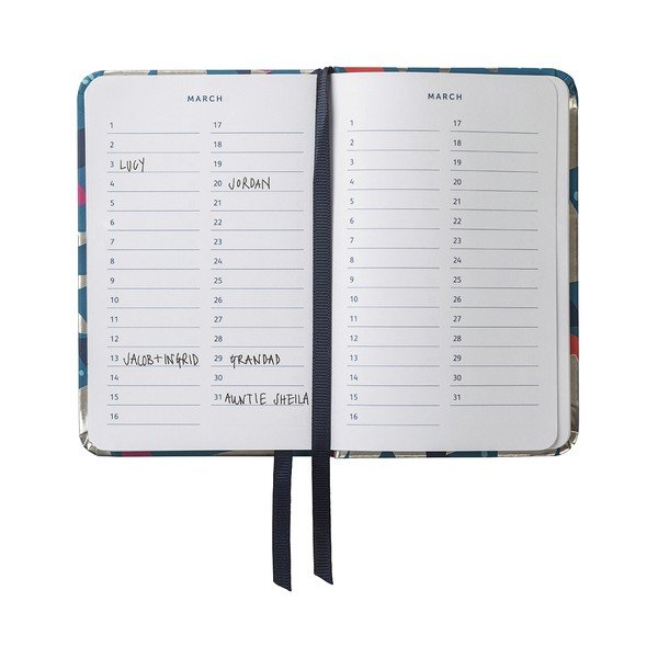 Notatnik na adresy i urodziny Busy B Floral-image-3