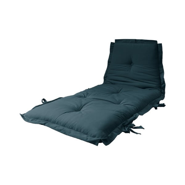 Wielofunkcyjny futon Karup Design Sit & Sleep Petroleum, 80x200 cm