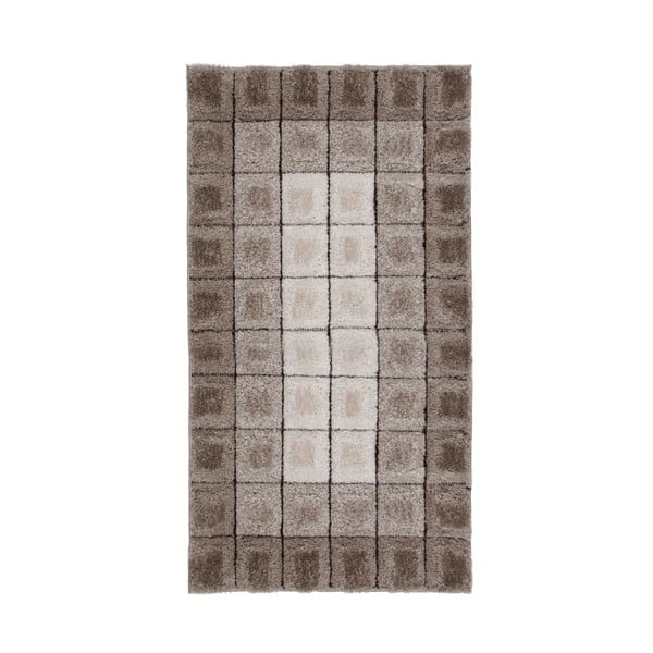 Brązowy dywan Flair Rugs Cube, 80x150 cm