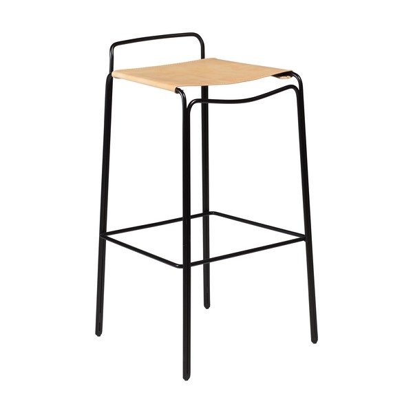 Brązowy hoker (wysokość siedziska 77 cm) Paz – DAN-FORM Denmark