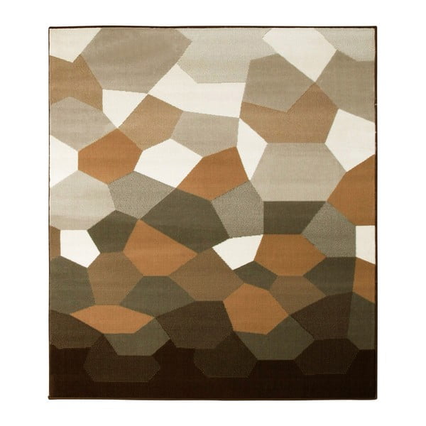 Dywan Hanse Home Prime Pile, Abstract Brown, 240 x 330 cm