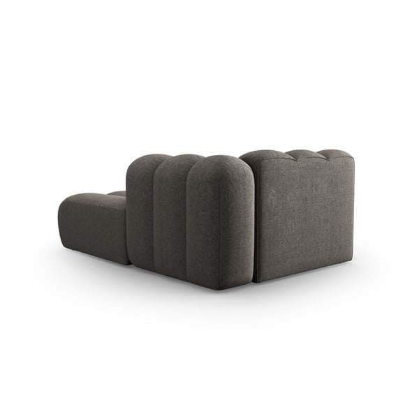 Ciemnoszary szezlong (prawostronny) Lupine – Micadoni Home-image-3