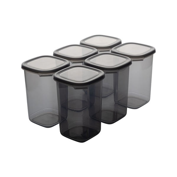 Pojemniki 6 szt. na żywność Fresco – Hermia