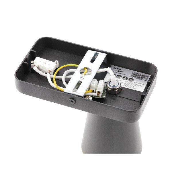 Czarny kinkiet ø 8 cm Elli – GTV-image-3