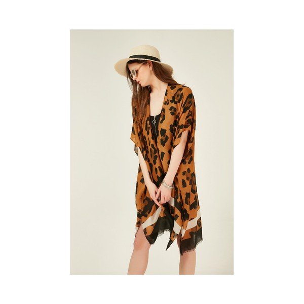 Damska tunika plażowa Alexander McKensey Leopard-image-1