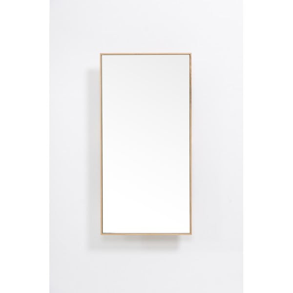 Lustro z półkami z drewna dębowego 31x61,5 cm Slimline – Wireworks-image-1