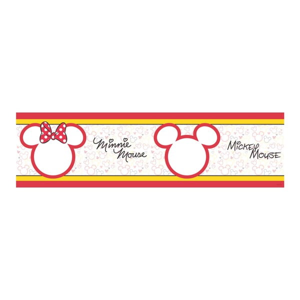 Bordiura samoprzylepna AG Design Mickey & Minnie, długość 5 m