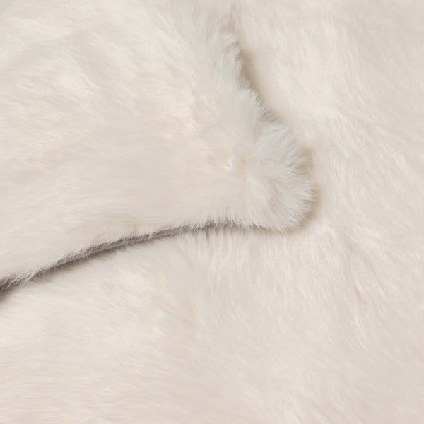 Kremowy koc z mikropluszu 180x220 cm Mounty – douceur d'intérieur-image-3